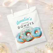 Sprinkle Donut | Schattige blauw Baby shower Bedankzakje (Geknipt)