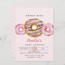 Sprinkle Donut | Schattigee Roze Meisjes Baby show