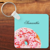 Sprinkle Donut Sleutelhanger (Voorkant)