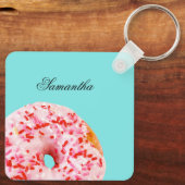 Sprinkle Donut Sleutelhanger (Achterkant)