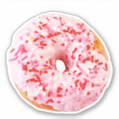 Sprinkle Donut Sticker (Voorkant)