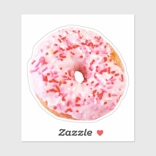 Sprinkle Donut Sticker (Vel)