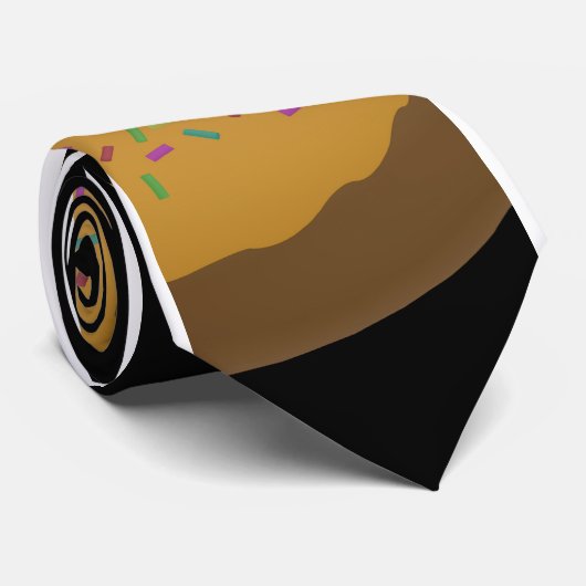 Sprinkle Donut Stropdas (Opgerold)