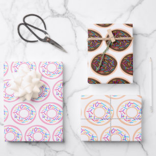 Sprinkle Donuts Inpakpapier Vel