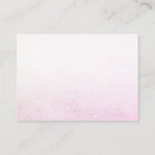 Sprinkle Donuts Pink Ribbon Baby shower Enclosure Informatiekaartje (Achterkant)