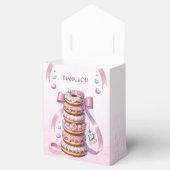 Sprinkle Donuts Pink Ribbon Favoriet Box Bedankdoosjes (Geopend)