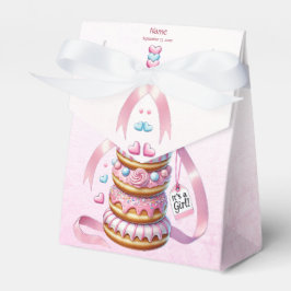 Sprinkle Donuts Pink Ribbon Favoriet Box Bedankdoosjes