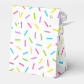 Sprinkle en groene traktatie gunstboxen bedankdoosjes (Achterkant)