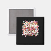 Sprinkle Kindness - 3D - Kindness S Sticker Magneet (Voorkant / Achterkant)