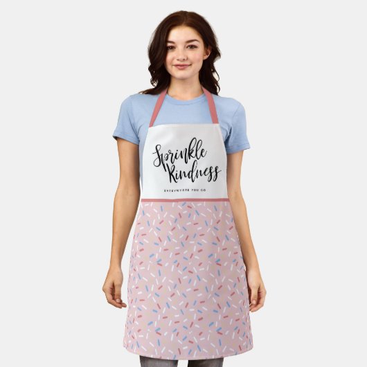 Sprinkle Kindness All-Over Print Schort (Gedragen)