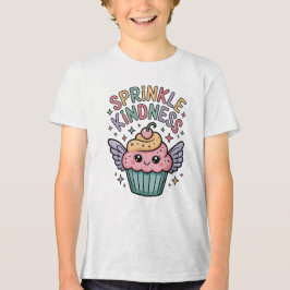 Sprinkle Kindness | Cupcake Tri-Blend Shirt
