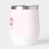Sprinkle Pink Thermal Wine Tumbler (Links)