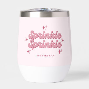 Sprinkle Pink Thermal Wine Tumbler