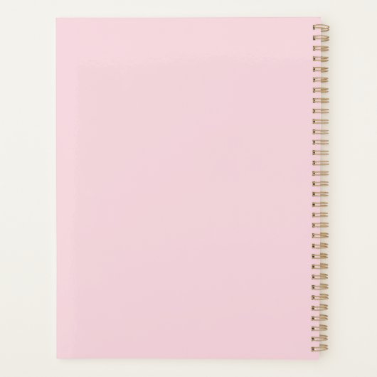 Sprinkle Planner met Stickers (Achterkant)