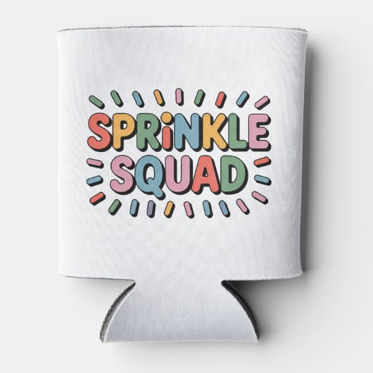 Sprinkle Squad | Baby-strooi Blikjeskoeler (Voorkant)