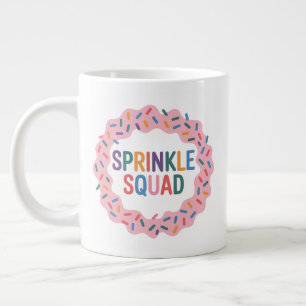 Sprinkle Squad Baby-strooi Grote Koffiekop