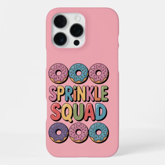 Sprinkle Squad | Baby-strooi iPhone Hoesje (Achterkant)