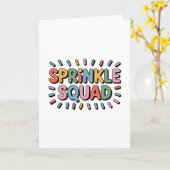 Sprinkle Squad | Baby-strooi Kaart (Gele Bloem)