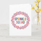 Sprinkle Squad | Baby-strooi Kaart (Gele Bloem)