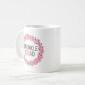 Sprinkle Squad | Baby-strooi Koffiemok (Voorkant links)