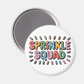 Sprinkle Squad | Baby-strooi Magneet (Voorkant / Achterkant)