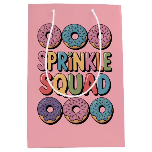 Sprinkle Squad | Baby-strooi Medium Cadeauzakje (Voorkant)