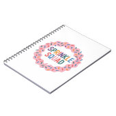 Sprinkle Squad | Baby-strooi Notitieboek (Linkerzijde)
