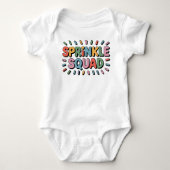 Sprinkle Squad | Baby-strooi Romper (Voorkant)