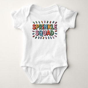 Sprinkle Squad   Baby-strooi Romper