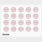 Sprinkle Squad | Baby-strooi Ronde Sticker (Vel)