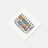 Sprinkle Squad | Baby-strooi Servet (Hoek)