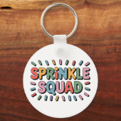 Sprinkle Squad | Baby-strooi Sleutelhanger (Achterkant)