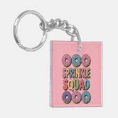 Sprinkle Squad | Baby-strooi Sleutelhanger (Voorkant Links)