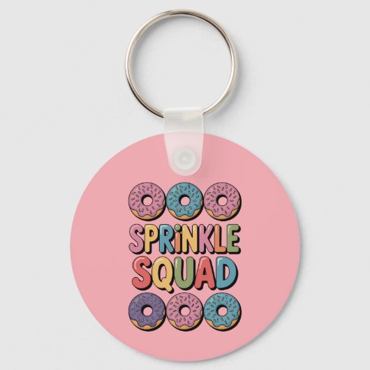 Sprinkle Squad | Baby-strooi Sleutelhanger (Voorkant)
