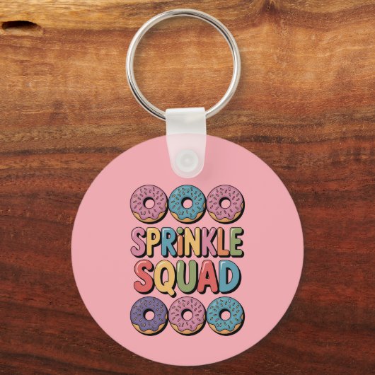 Sprinkle Squad | Baby-strooi Sleutelhanger (Achterkant)