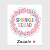 Sprinkle Squad | Baby-strooi Sticker (Vel)