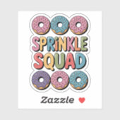 Sprinkle Squad | Baby-strooi Sticker (Vel)