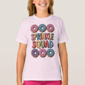 Sprinkle Squad | Baby-strooi T-shirt (Voorkant)