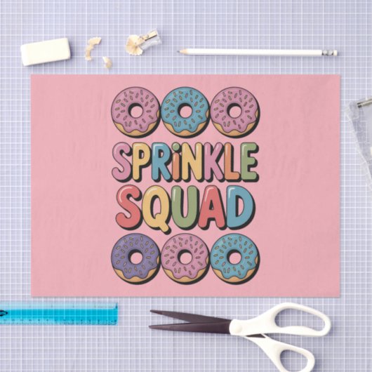 Sprinkle Squad | Baby-strooi Tissuepapier (Craft)