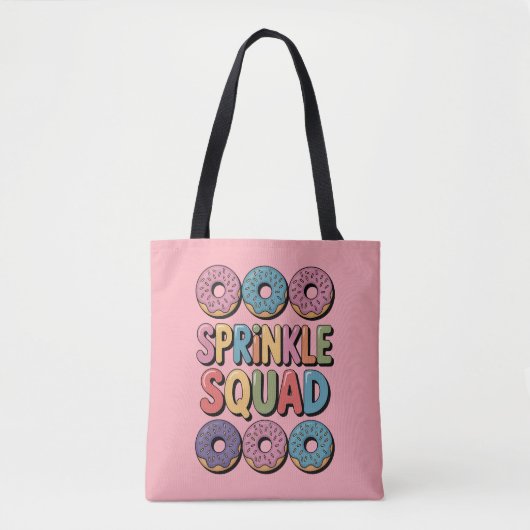 Sprinkle Squad | Baby-strooi Tote Bag (Voorkant)