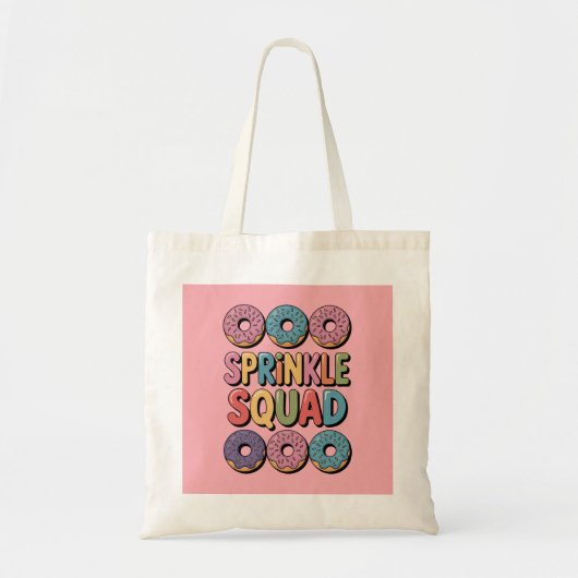 Sprinkle Squad | Baby-strooi Tote Bag (Voorkant)