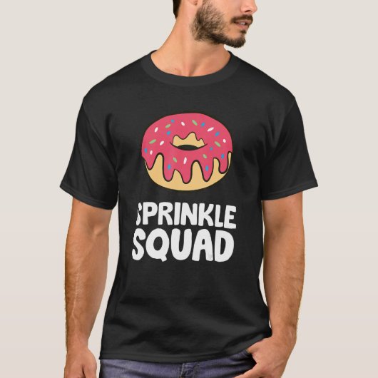 Sprinkle Squad Donut Squad T-shirt (Voorkant)