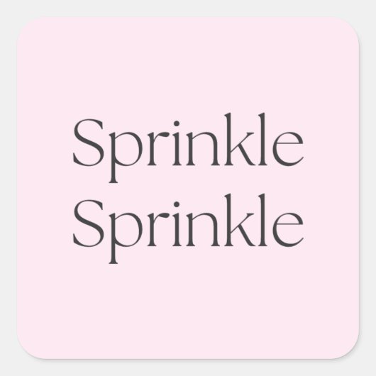Sprinkle Sticker I Shera Seven (Voorkant)