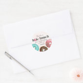 Sprinkled Donut Favor Sticker Party (Envelop)