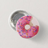 Sprinkled Donut Verjaardagsfeestje Baby shower Fav Ronde Button 3,2 Cm (Voorkant /achterkant)