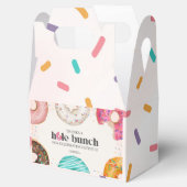 Sprinkled Donut Verjaardagsfeestje Favor Box Bedankdoosjes (Geopend)