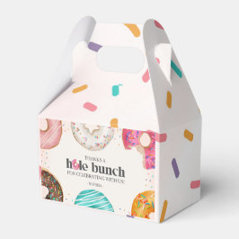 Sprinkled Donut Verjaardagsfeestje Favor Box Bedankdoosjes