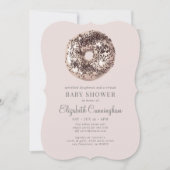 Sprinkled donuts en een virtueel Baby shower Kaart (Voorkant)