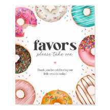 Sprinkled Donuts Verjaardag Baby shower Favorieten