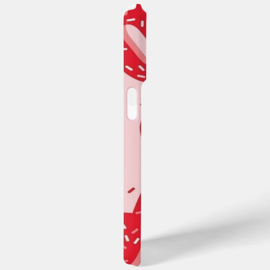 Sprinkled Hearts iPhone Case (Achterkant / Rechts)